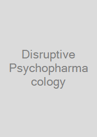 Cover Disruptive Psychopharmacology