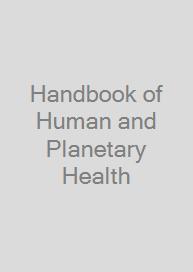 Cover Handbook of Human and Planetary Health