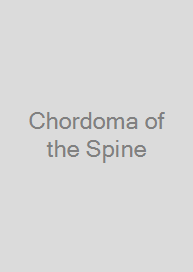 Chordoma of the Spine