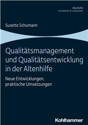 Cover Qualitätsmanagement und Qualitätsentwicklung in der Altenhilfe