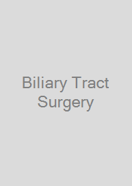Biliary Tract Surgery
