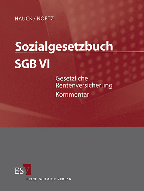 Sozialgesetzbuch VI: Gesetzliche Rentenversicherung - Fortsetzungswerk in 4 Ordnern