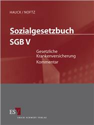 Cover Sozialgesetzbuch V: Gesetzliche Krankenversicherung - Fortsetzungswerk in 6 Ordnern