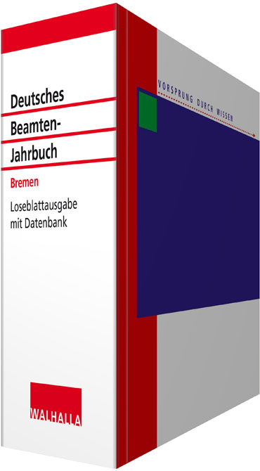 Deutsches Beamten-Jahrbuch Bremen - Fortsetzungswerk in 2 Ordnern