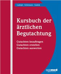 Cover Kursbuch der ärztlichen Begutachtung (Loseblattwerk in 4 Ordnern inkl. Online-Zugang )