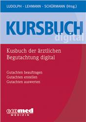 Cover Kursbuch der ärztlichen Begutachtung digital - Fortsetzungswerk als CD-ROM