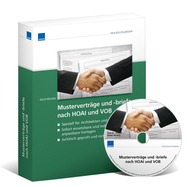 Musterverträge und -briefe nach HOAI und VOB - Fortsetzungswerk im Ordner