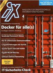 Cover iX  Magazin für professionelle Informationstechnik