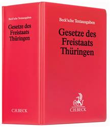 Cover Gesetze des Freistaats Thüringen - Loseblattwerk zur Fortsetzung