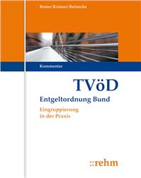 Cover TVöD - Eingruppierung in der Praxis / Bund