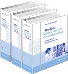 Cover Handbuch Kooperationen im Gesundheitswesen - Grundwerk zur FORTSETZUNG in 3 Ordnern