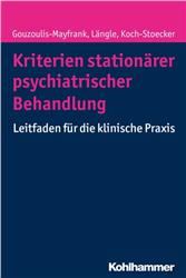 Cover Kriterien stationärer psychiatrischer Behandlung