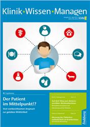 Cover Klinik l Wissen l Managen - Der Patient im Mittelpunkt!?