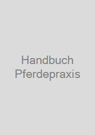 Cover Handbuch Pferdepraxis