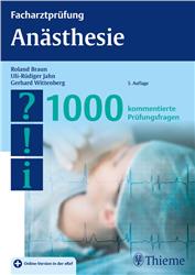 Cover Facharztprüfung Anästhesie