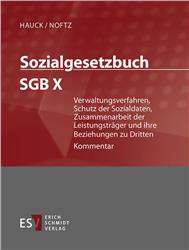 Cover Sozialgesetzbuch - SGB X - Grundwerk zur FORTSETZUNG in 3 Ordnern