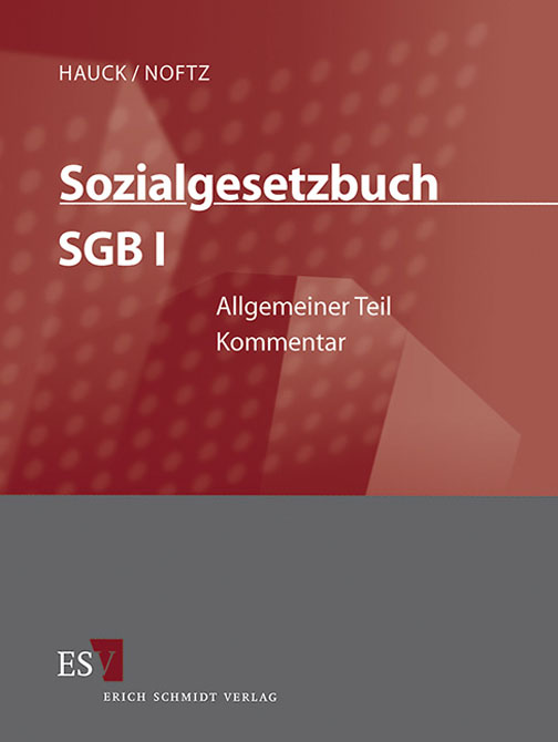 Sozialgesetzbuch - SGB I - Fortsetzungswerk im Ordner