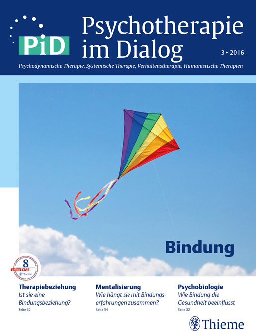 Psychotherapie im Dialog - Bindung