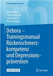 Cover Trainingsmanual Rückenschmerzkompetenz und Depressionsprävention