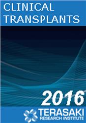 Cover Clinical Transplants 2016