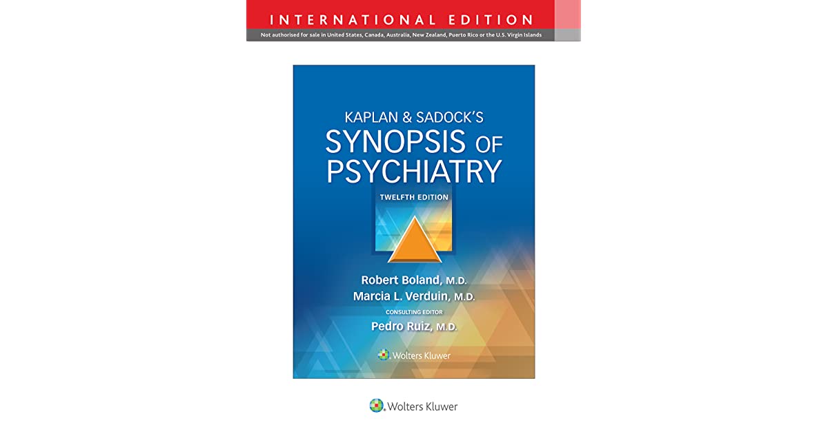 Kaplan and Sadock's Synopsis of Psychiatry