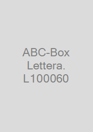 ABC-Box Lettera.  	L100060