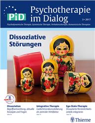 Cover Psychotherapie im Dialog - Dissoziative Störungen