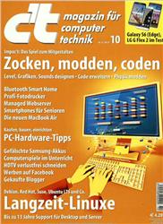 Cover ct Magazin für Computertechnik