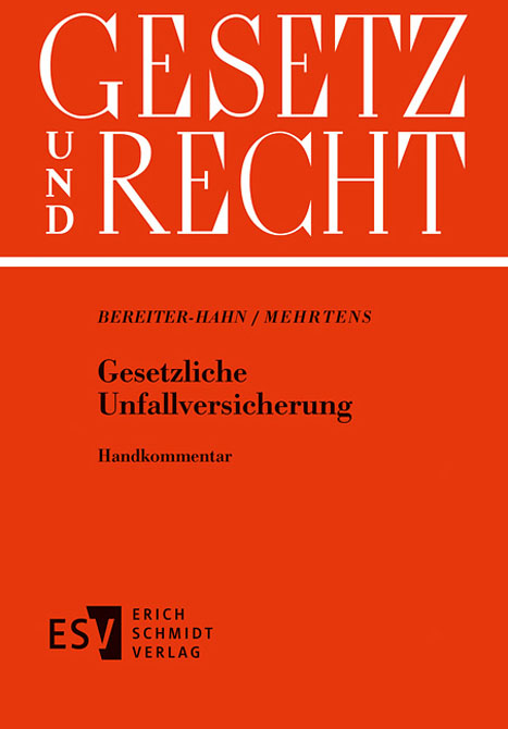 Gesetzliche Unfallversicherung - Fortsetzungswerk im Ordner