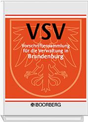 Cover Vorschriftensammlung f.die Verwaltung- VSV Brandenburg - GRUNDWERK