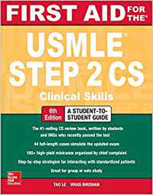 First Aid for the USMLE Step 2 CS