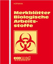 Cover Merkblätter Biologische Arbeitsstoffe - Fortsetzungswerk in 5 Ordnern mit CD-ROM