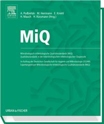 Cover MIQ - Qualitätsstandards in der mikrobiologisch-infektiologischen Diagnostik - Grundwerk zur FORTSETZUNG