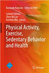 Cover Physical Activity, Exercise, Sedentary Behavior and Promoting Health
