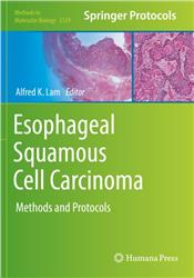 Cover Esophageal Squamous Cell Carcinoma: Methods and Protocols