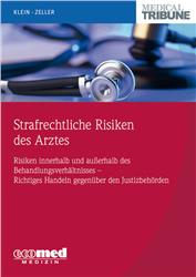 Cover Strafrechtliche Risiken des Arztes