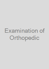 Cover Examination of Orthopedic & Athletic Injuries
