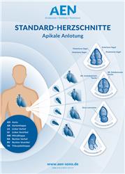 Cover Standard-Herzschnitte Echokardiografie / Poster