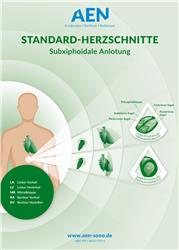 Cover Standard-Herzschnitte Echokardiografie / Poster