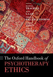 The Oxford Handbook of Psychotherapy Ethics