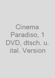 Cover Cinema Paradiso, 1 DVD, dtsch. u. ital. Version