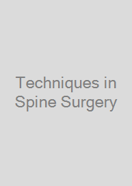 Cover Techniques in Spine Surgery