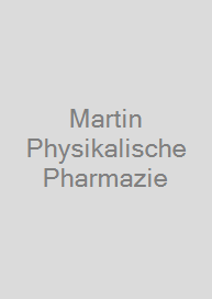 Martin Physikalische Pharmazie