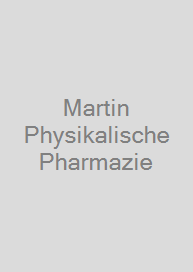 Cover Martin Physikalische Pharmazie