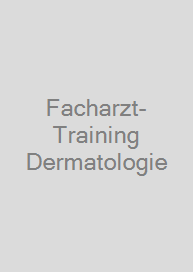 Cover Facharzt-Training Dermatologie