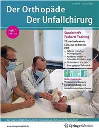 Cover Facharzt-Training Orthopädie und Unfallchirurgie