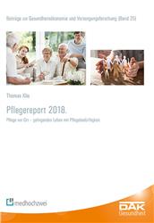 Cover Pflegereport 2018