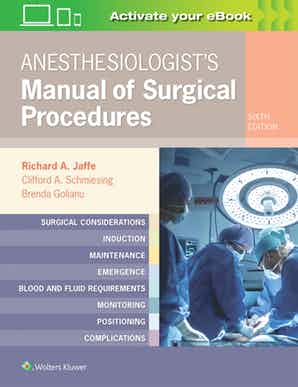 Anesthesiologists Manual of Surgical Procedures