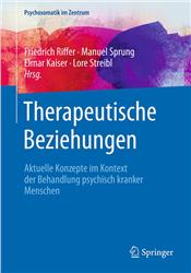 Cover Therapeutische Beziehungen
