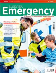 Cover Elsevier Emergency. Pädiatrischer Notfall. 5/2020